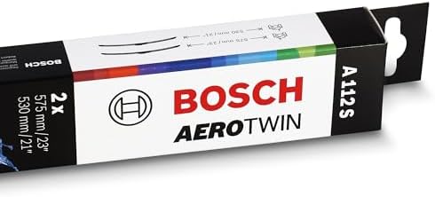 BOSCH 3397014313 AeroTwin Wiper Blade Combo Pack - Set of 2 (23" & 21")