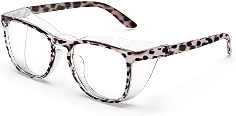 MORK&SUKY Safety Glasses, Stylish Goggles With No Fog Lense, Alternatives To Regular Protective Eyewear For Lab and Nursing.