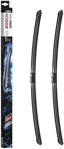 BOSCH 3397118948 AeroTwin Wiper Blades - Set of 2 (25"& 25") Side Lock 22mm