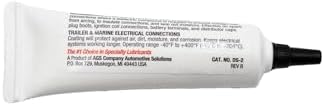AGS Automotive Solutions Dielectric Silicone Grease – 0.5 oz Tube, Prevents Electrical Faults, Ensures Rust-Free Connections, Automotive Lubricant
