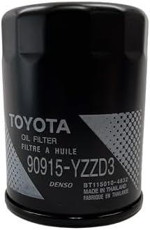 Genuine Oil Filter 90915-YZZD3 with APSG Drain Plug Washers | 3 PACK | Compatible with Toyota/Lexus vehicles