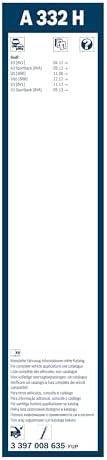 BOSCH A332H / 3397008635 OE Specialty Rear Wiper Blade - 13" (Single)