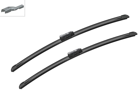 BOSCH 3397009051 AeroTwin Wiper Blades - Set of 2 (21" & 21") Top Lock 19mm