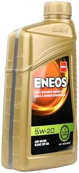 ENEOS 5W-20 Fully Synthetic Motor Oil, 1 Qt