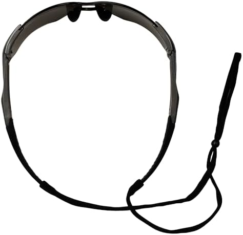 KleenGuard Nemesis VL Safety Sunglasses (25704), Sporty Frameless Design, UV Protection, Scratch Resistant, Smoke Lens with Gunmetal Temples, 12 Pairs / Case