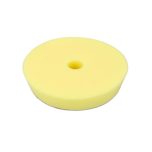 Maxshine 5” Universal High Pro Polishing Foam Pad – Compatible with DA & Rotary Polishers – Professional Detailing Pad for Swirl Removal & Gloss Clarity – Washable & Reusable – Hook & Loop Backing
