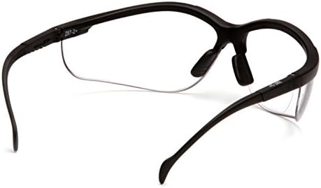 Pyramex Venture II Bifocal Readers Safety Glasses Protective Eyewear, 2.5 Diopters, Amber