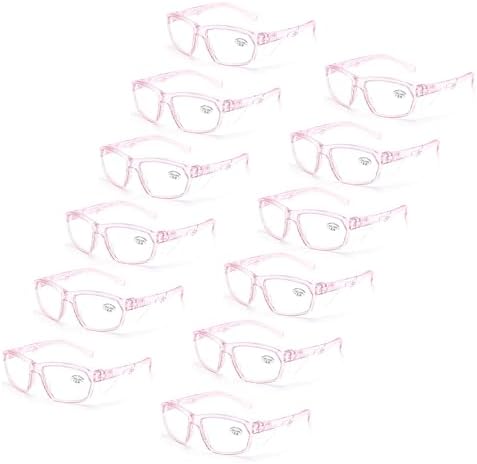 ProtectX Classic Safety Glasses, Anti-Fog Scratch Resistant Lenses