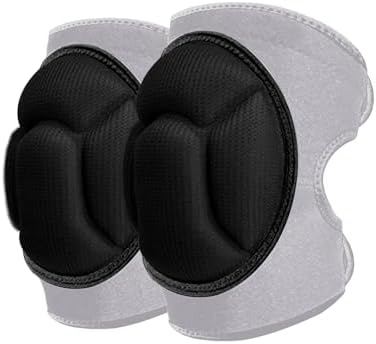 Women Men Knee Pads for Cleaning Floors,House Working,Gardening | Adjustable Straps;Breathable High Elastic Fabric;Thick Foam Cushion；Suitable for thigh circumferences of 13.8–15.3''