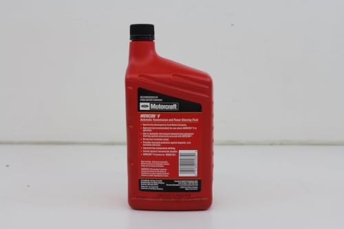 Ford Genuine Ford XT-5-QMC MERCON-V Automatic Transmission and Power Steering Fluid - 16 oz.
