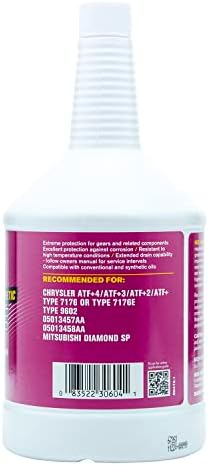 Red Line 30604 Full Synthetic C+ Automatic Transmission Fluid (ATF) - 1 Quart (12 Pack)