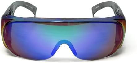 Calabria Fit Over Safety Glasses | Polarized Sunglasses Over Glasses | Wrap Around Anti-Fog | Scratch Resistant | Unisex