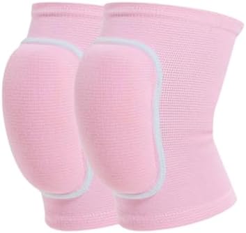 JUMISEE Kids Knee Pad, Anti-Slip Padded Sponge Knee Brace Breathable Flexible Elastic Knee Support for Football Volleyball Dance Skating Basketball Sports