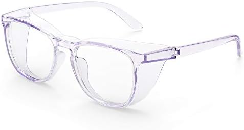 MORK&SUKY Safety Glasses, Stylish Goggles With No Fog Lense, Alternatives To Regular Protective Eyewear For Lab and Nursing.