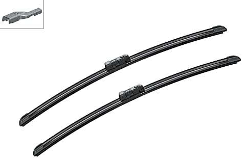 BOSCH 3397009051 AeroTwin OE Replacement Wiper Blades Driver & Passenger Side - Set of 2 (21" & 21") Top Lock 19mm (Pack of 2)