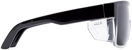Safety Polarized Sunglasses for Men and Women UV400 Protection and Includes Removable Side Shields,ANSI Z87