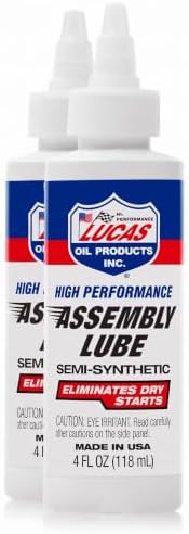 Lucas Oil 10152 Assembly Lube - 4 oz, Multi-Colored (Pack of 2)