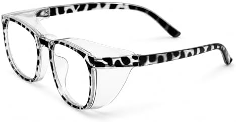 MORK&SUKY Safety Glasses, Stylish Goggles With No Fog Lense, Alternatives To Regular Protective Eyewear For Lab and Nursing.