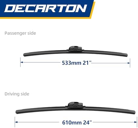 Windshield Wiper Blades Replacement for Nissan Titan 2016-2025