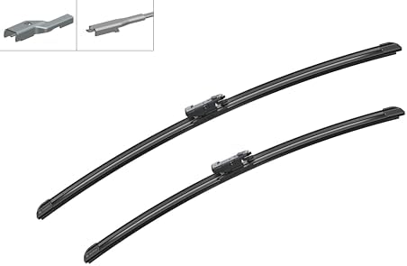BOSCH 3397118966 AeroTwin Wiper Blade Combo Pack - Set of 2 (24" & 24")
