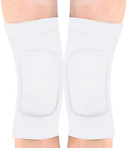 JUMISEE Kids Knee Pad, Anti-Slip Padded Sponge Knee Brace Breathable Flexible Elastic Knee Support for Football Volleyball Dance Skating Basketball Sports