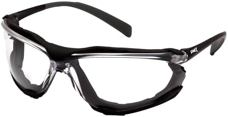Pyramex Proximity Safety Glasses Eye Protection, Amber H2X Anti-Fog