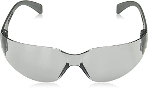 BISON LIFE Gray Safety Glasses for Men & Women, Bulk, ANSI Z87.1, 12 Pack