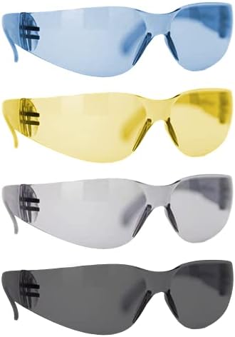 BISON LIFE Assorted Safety Glasses for Men & Women ANSI Z87.1, 144 Pack