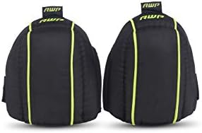 AWP Flooring Knee Pads, One Size, 1 Pair, Black