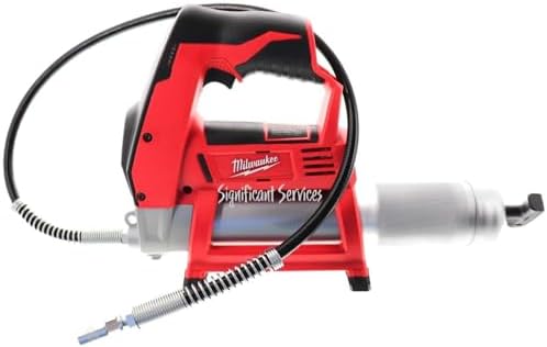 Milwaukee Bare-Tool Milwaukee 2446-20 M12 12-Volt Cordless Grease Gun (Tool Only, No Battery)