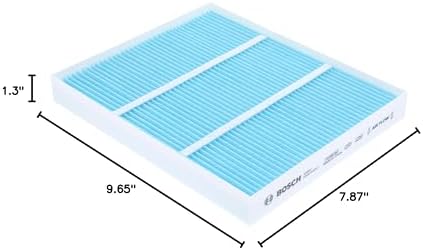 BOSCH 6085C HEPA Cabin Air Filter - 3 Layer Protection For A Healthier Ride