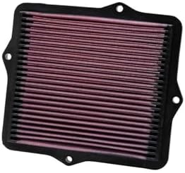 K&N Engine Air Filter: Reusable, Clean Every 75,000 Miles, Washable, Replacement Car Air Filter: Compatible 1991-2001 HONDA/ISUZU (Civic IV, V, VI, CX, DX, Hatchback, EX, LX, Si, VX, CRX III), 33-2047