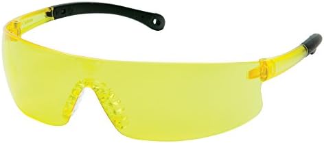 Pyramex Provoq Safety Eyewear Blue Mirror Lens Black Temples