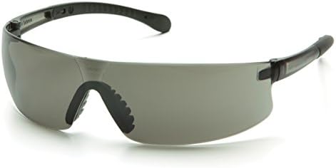 Pyramex Provoq Safety Eyewear Blue Mirror Lens Black Temples