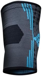 Storelli Knee Sleeve, Compression Knee Brace, Zero-Slip Silicone Band, Customizable Fit, Performance Support and Recovery, Superior Breathability