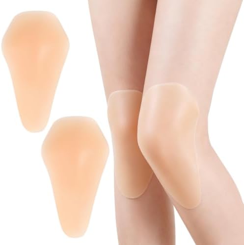 Nimiah Silicone Sticky Knee Pads – Shock Absorption Protective Gel Cushions