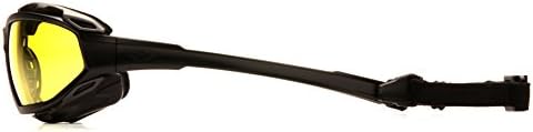 Pyramex Safety Highlander XP Eyewear, Frame/Indoor-Outdoor Mirror Anti-Fog Lens