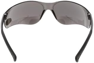 MCR Safety BKH25G Bearkat Glasses, Gray Lens