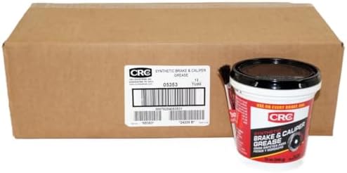 CRC 05353-12PK Synthetic Brake & Caliper Grease, 12 fl. oz., 12 Pack