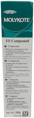 Molykote DOW 111 Lubricant & Sealant, 5.3 oz. Tube