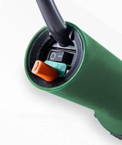 110V 1600W JIADING Professional Hot Air Plastic Welder Hot Air Torch Plastic PVC Welding Gun Welder with Speed Nozzle Roller Heat Element (B)