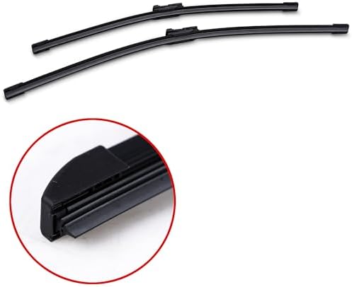 BOSCH 3397007296 AeroTwin Wiper Blades - Set of 2 (24" & 20") Top Lock 19mm