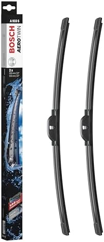BOSCH 3397118933 AeroTwin Wiper Blade Combo Pack - Set of 2 (22" & 22")