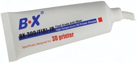 BX-300/F 3D Printer Lead Screw Grease for Bambu Lab P2S, X1C, H2D - High Temperature Synthetic Lubricant -Reduces Z-Axis Binding, Layer Lines & Noise - Food Grade (1.05 oz / 30g)