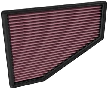 K&N High-Flow Original Lifetime Engine Air Filter: Increase Power: Premium, Washable: Compatible with 2021-2025 JEEP: Grand Cherokee, 33-5123