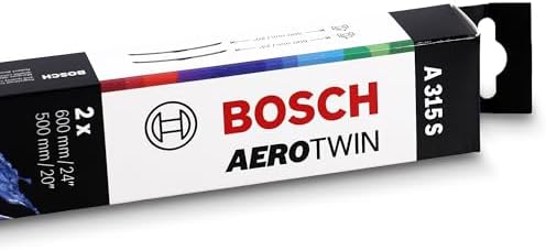 BOSCH 3397014315 AeroTwin Wiper Blade Combo Pack - Set of 2 (24" & 20")