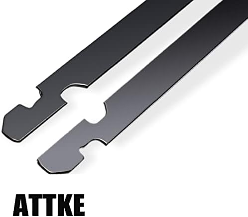 ATTKE Front Windshield Wiper Blades for Audi A8 S8 2003-2010 Genuine Replacement Wiper Blade Set 22"/22" (Set of 2)