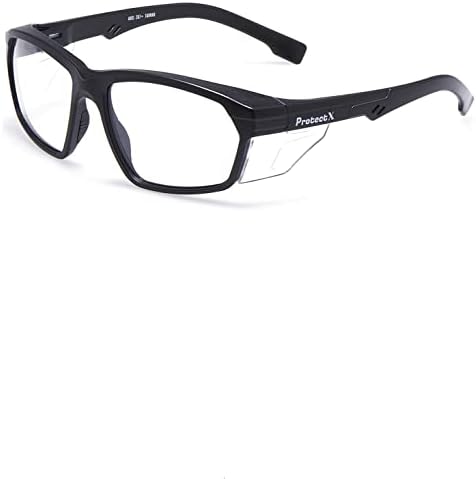 ProtectX Classic Safety Glasses, Anti-Fog Scratch Resistant Lenses