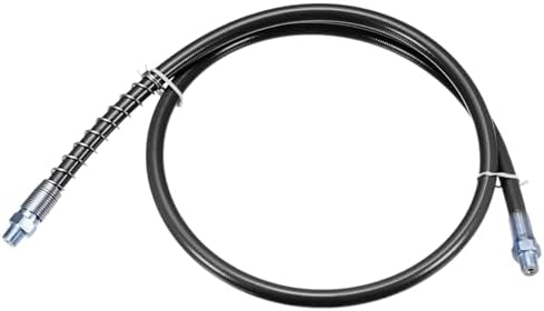 HARFINGTON Grease Gun Hose, 39.3" (100CM), 1/8NPT, Black, 10000PSI, 1 Pack