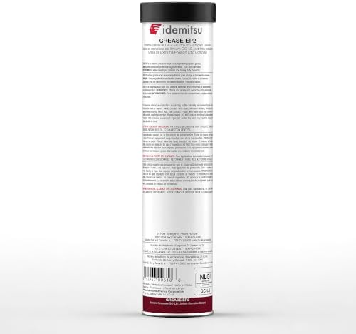 Idemitsu EP2 Red All Purpose Grease NLGI 2 – 14 oz Cartridge
